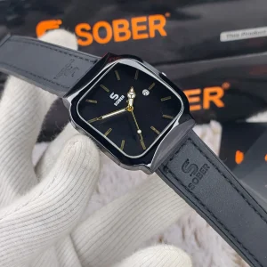 Suare belt - Full black