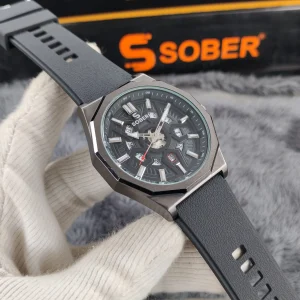 Sober premium belt - full black